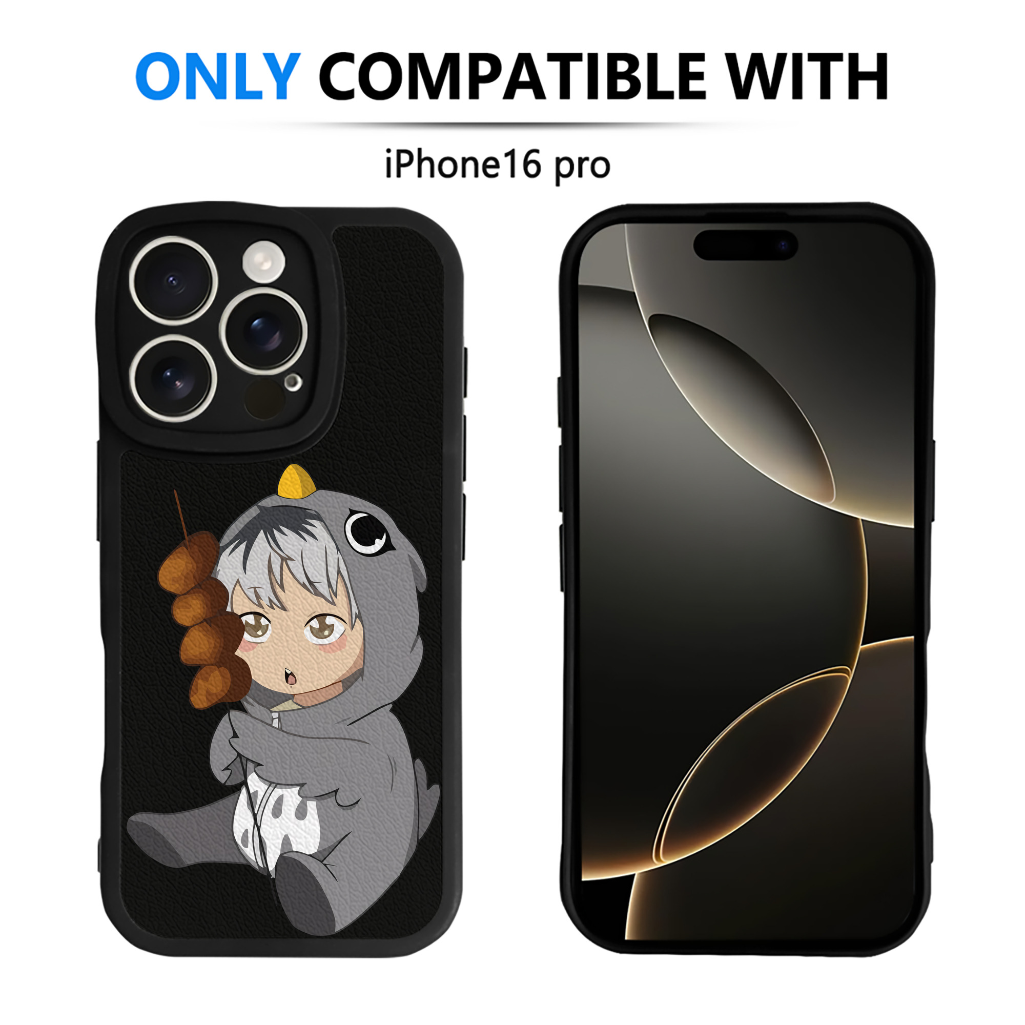 （画像用） ハイキュー!! Haikyu!! 【iPhone 16シリーズ対応】シリコンスマホケース（レザー調） 材質：シリコン